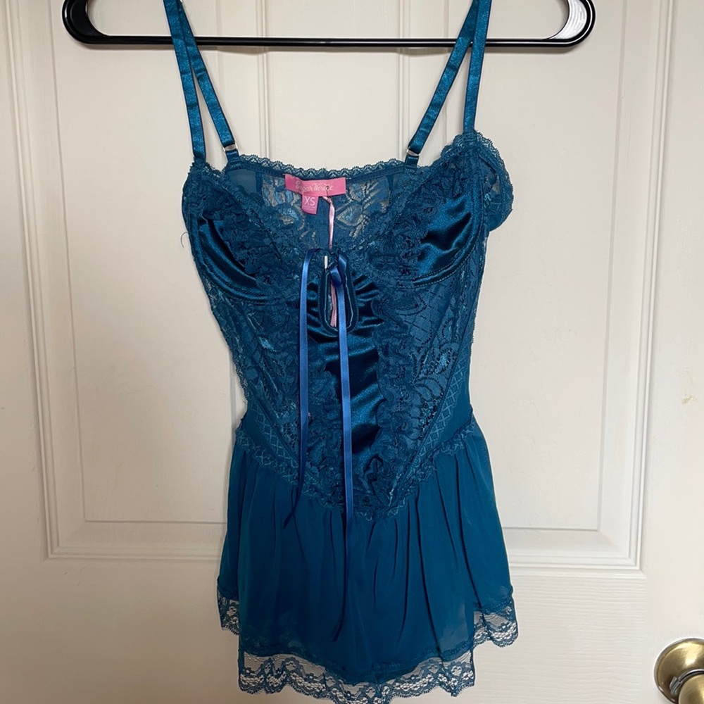 Sugar Thrillz spoiled but not rotten lace teddy